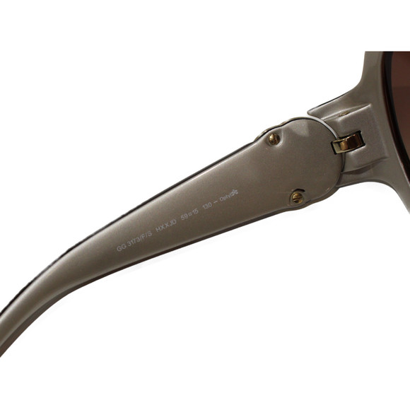 Gucci Round Sunglasses Brown - Picture 6 of 11